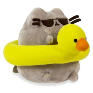 Pusheen de Peluche con Salvavidas de Pato