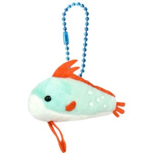Llavero de Peluche con Diseño de Pez Exótico