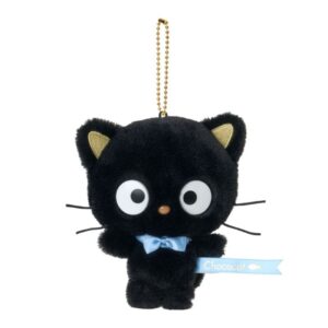 Chococat Llavero de Peluche con Moño Azul