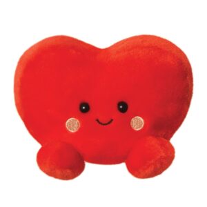 Corazón de Peluche Sentado Kawaii